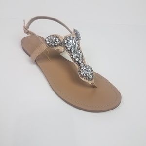 Jessica Simpson Rhinestone Sandals size 8